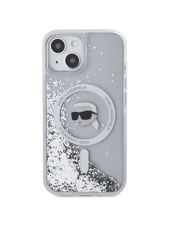 KARL LAGERFELD KARL LAGERFELD Etui na telefon Apple iPhone 15 Przezroczysty