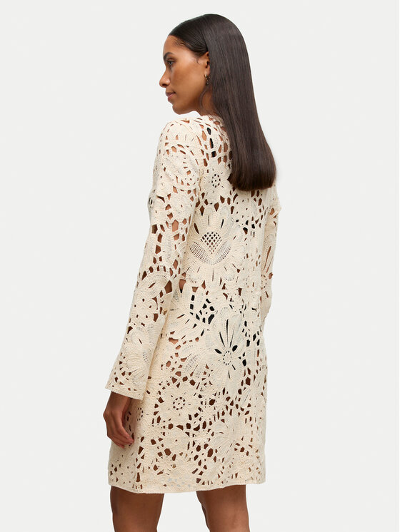 Vero Moda Vero Moda Коктейльна сукня Awalison 10342832 Бежевий Regular Fit