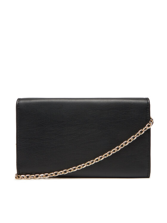 Tommy Hilfiger Tommy Hilfiger Kabelka Th Icon Flap W/ Chain AW0AW17958 Černá