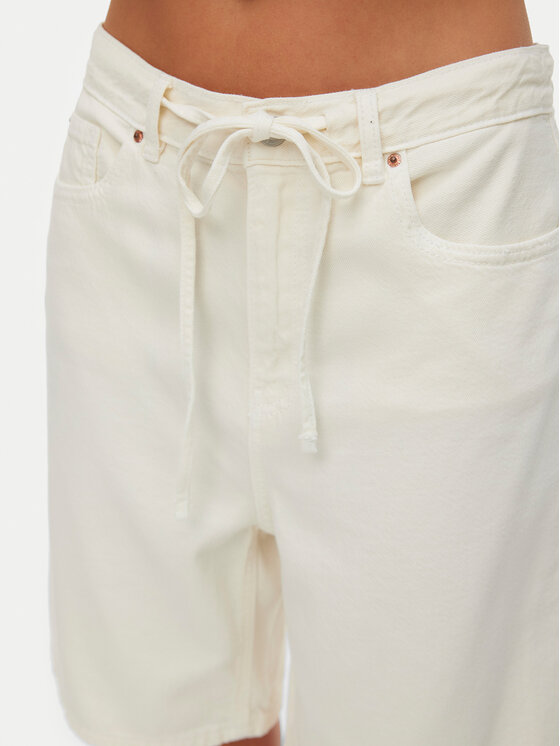 Vero Moda Vero Moda Džínové šortky Villa 10326196 Béžová Regular Fit