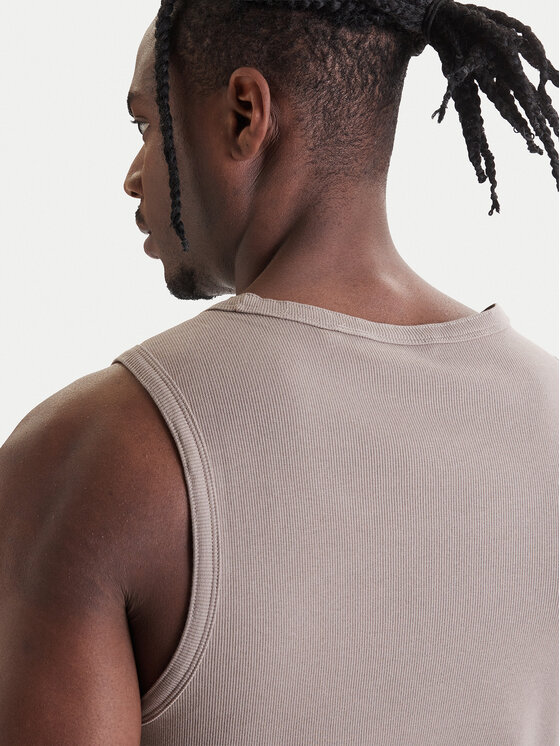 HUGO HUGO Tank top Dapota 50563744 Smeđa Slim Fit