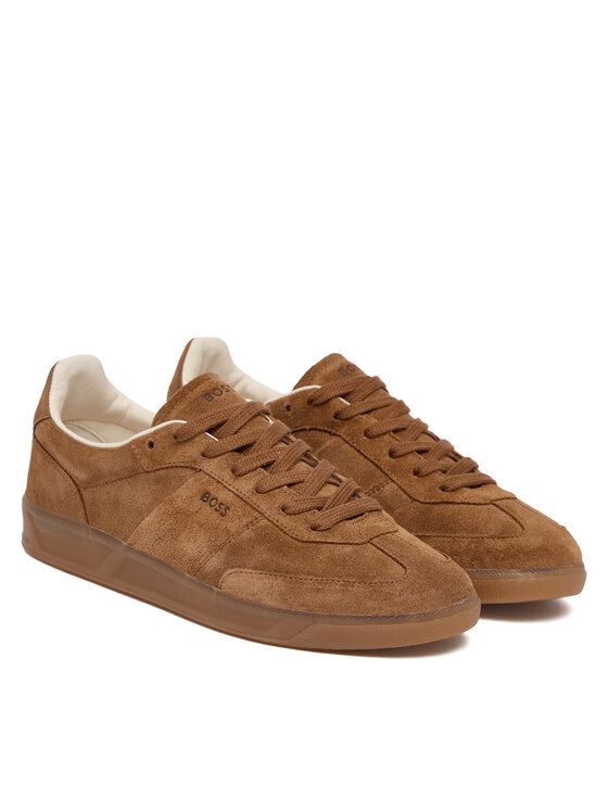 BOSS BOSS Sneakersy Brenta 50536645 Brązowy