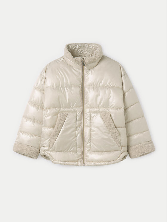 Mayoral Mayoral Зимно яке 7485 Бежов Regular Fit