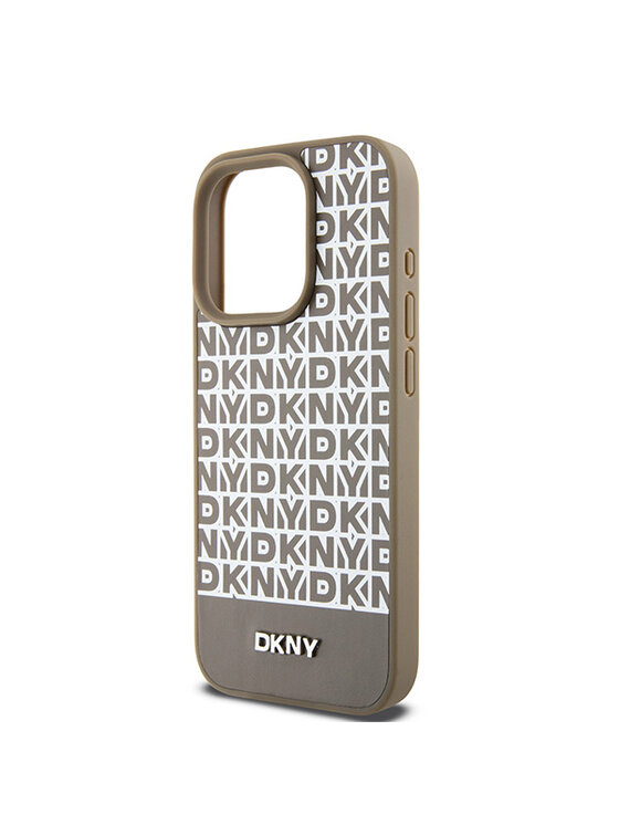 DKNY DKNY Etui na telefon Apple iPhone 15 Pro Max Brązowy