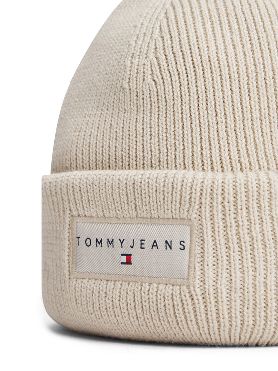 Tommy Jeans Tommy Jeans Căciulă Tjw Linear Beanie AW0AW17913 Écru