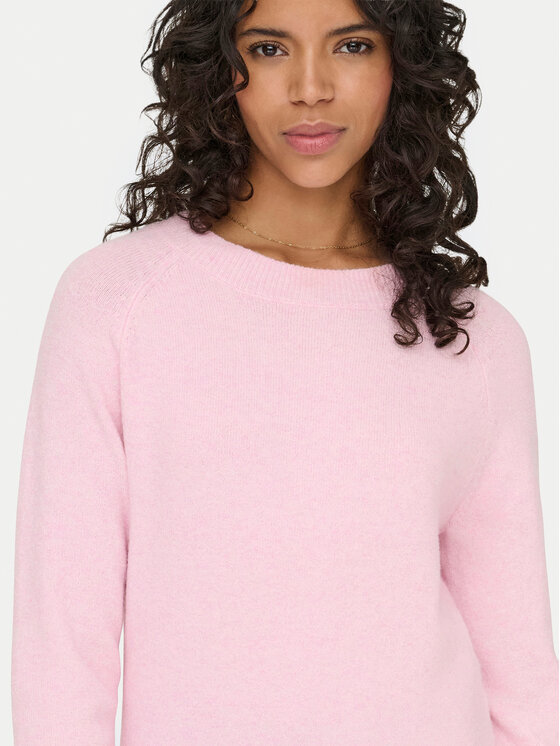 ONLY ONLY Maglione Rica 15204279 Rosa Regular Fit