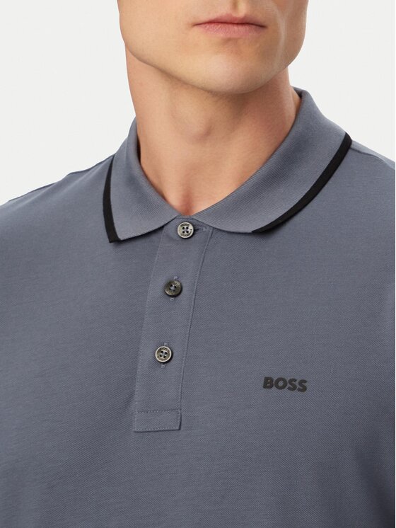 BOSS BOSS Polo marškinėliai Parlay 190 50494697 Mėlyna Regular Fit