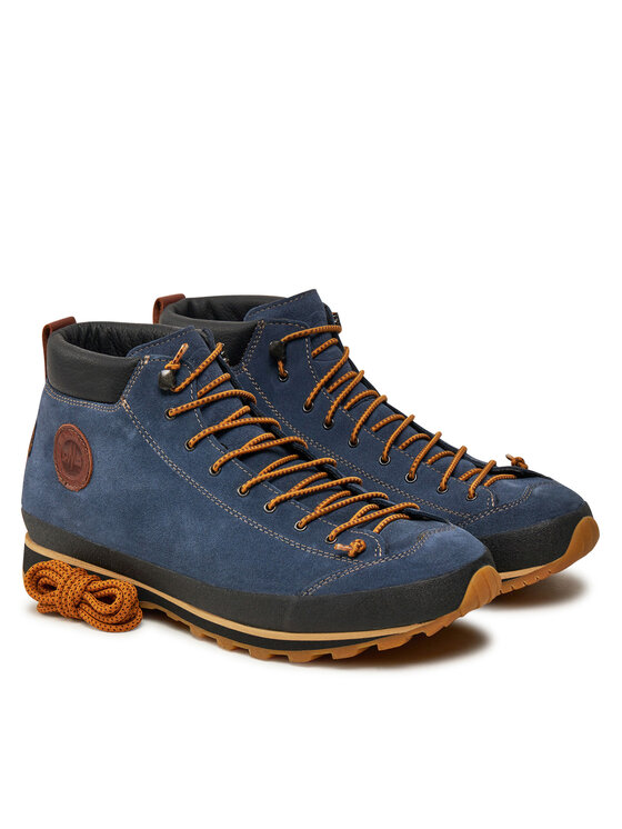 Lomer Lomer Трекінгові черевики Bio Naturale Mid Mtx Suede 50085/A Cиній