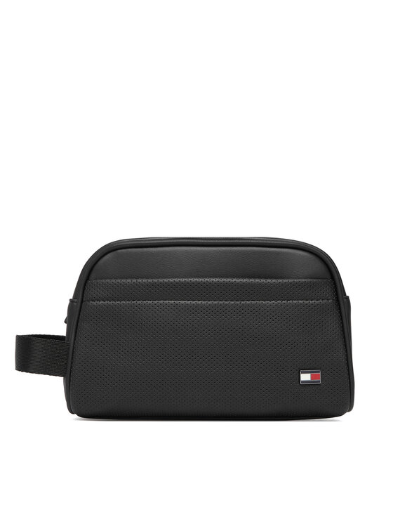 Tommy Hilfiger Geantă pentru cosmetice Th Foundation Washbag AM0AM14764 Negru