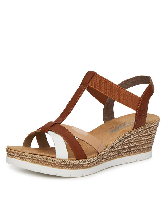 Rieker Rieker Sandalen 61995-81 Braun