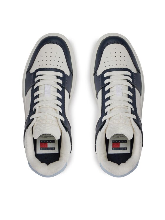 Tommy Jeans Tommy Jeans Tenisice Tjw Skate Sneaker Mat Mix EN0EN02501 Tamnoplava