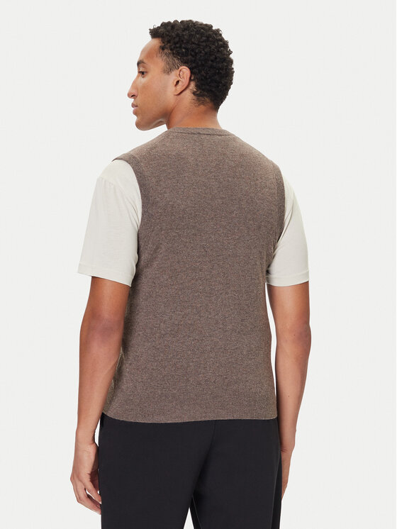United Colors Of Benetton United Colors Of Benetton Sveter 1002U400L Sivá Regular Fit