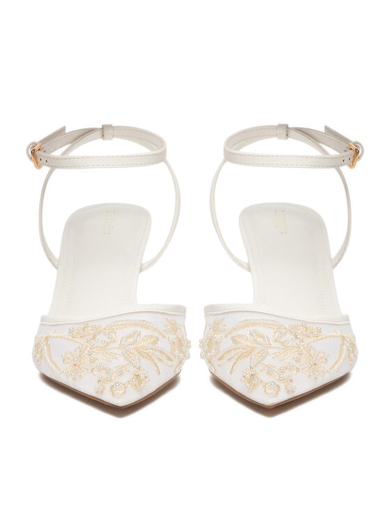 DeeZee DeeZee Tacones CEO-CD25-09-3 Valge