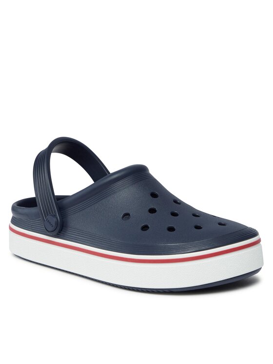 Crocs Crocs Pantoletten Crocs Crocband Clean Clog 208371 Dunkelblau