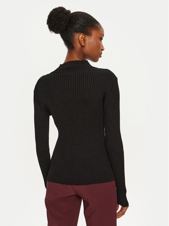 ARTIGLI ARTIGLI Sweater ACMA000070 Fekete Slim Fit