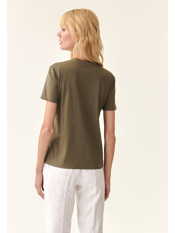 TATUUM TATUUM Halenka PARTA 1 Khaki Loose Fit