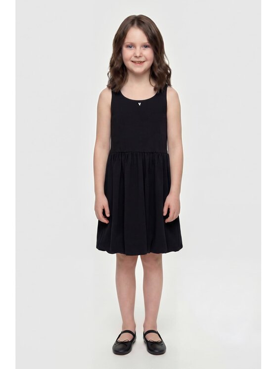 Guess Kids Guess Kids Každodenní šaty 183383 Černá Classic Fit