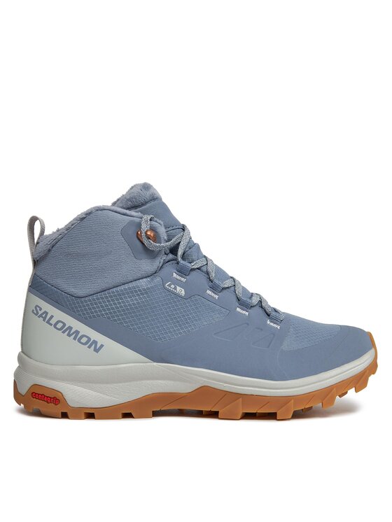 Salomon Pārgājienu apavi Outsnap Climasalomon™ Waterproof L47289900 Zils