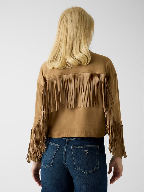 Guess Guess Prehodna jakna 181131 Bež Classic Fit