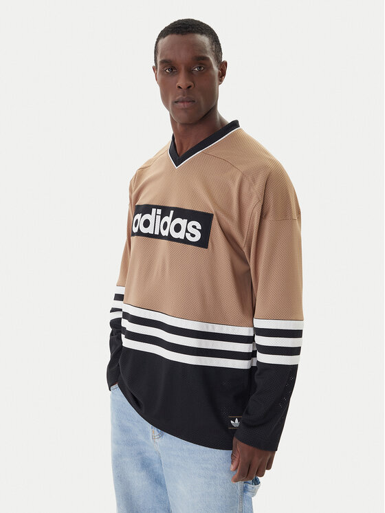 adidas adidas S dlouhým rukávem JY0251 Béžová Loose Fit