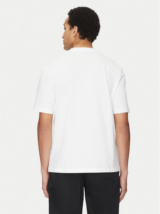 HUGO HUGO T-krekls Nutongo 50533391 Balts Regular Fit