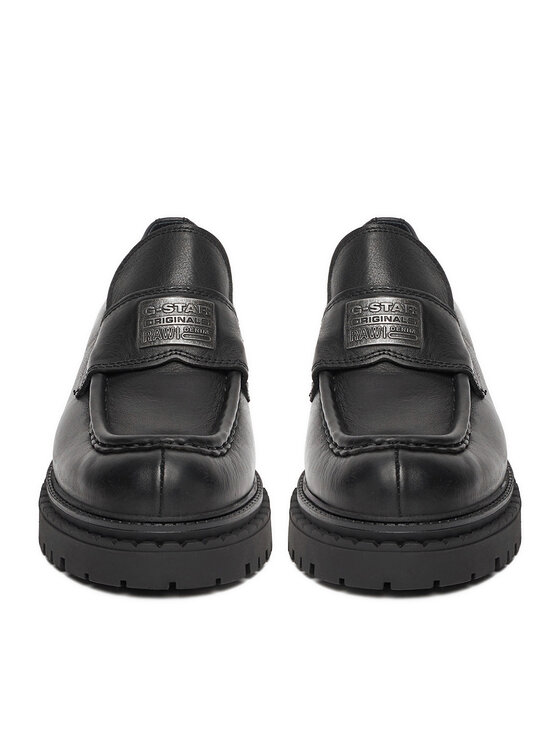 G-Star Raw G-Star Raw Loafersy EO-DOLUNAY-25FW05 Czarny