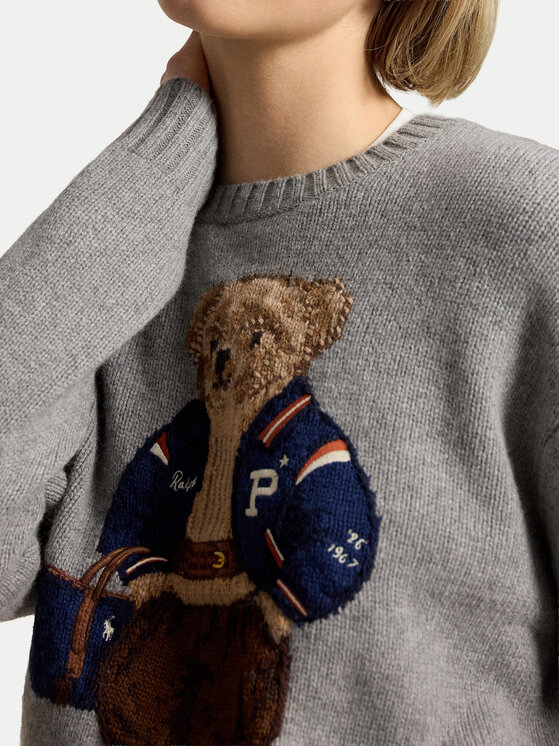 Polo Ralph Lauren Polo Ralph Lauren Светр 211B17771002 Темно-сірий Relaxed Fit