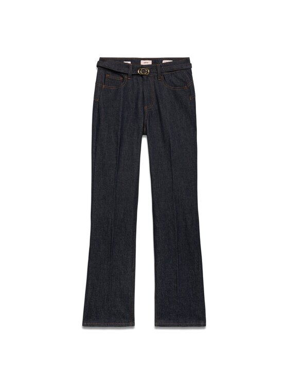 Oltre Oltre Jeans P528R008312N034 Blu Baggy Fit