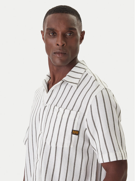 G-Star Raw G-Star Raw Koszula One Pocket D26183-D916 Niebieski Regular Fit