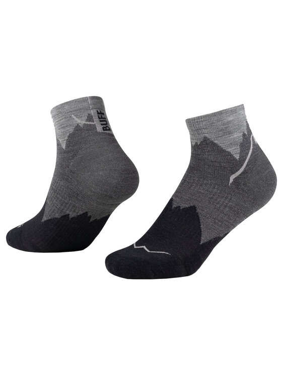 Buff Buff Calzini corti Merino Lightweight Quarter Socks Nero