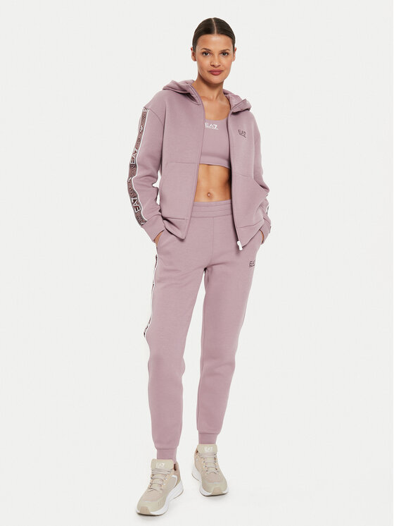 EA7 Emporio Armani EA7 Emporio Armani Majica dugih rukava 6DTM03 TJUXZ 1341 Ružičasta Regular Fit