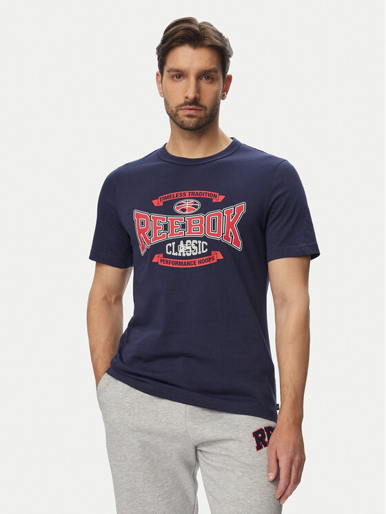 Reebok Reebok T-Shirt 100220202 Dunkelblau Relaxed Fit