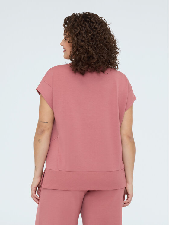 Fiorella Rubino Fiorella Rubino Bluza G854L008972N006 Różowy Boxy Fit