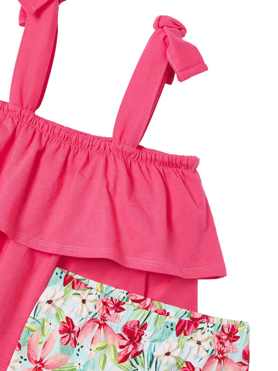 Mayoral Mayoral Komplet top i legginsy 3710 Kolorowy Regular Fit