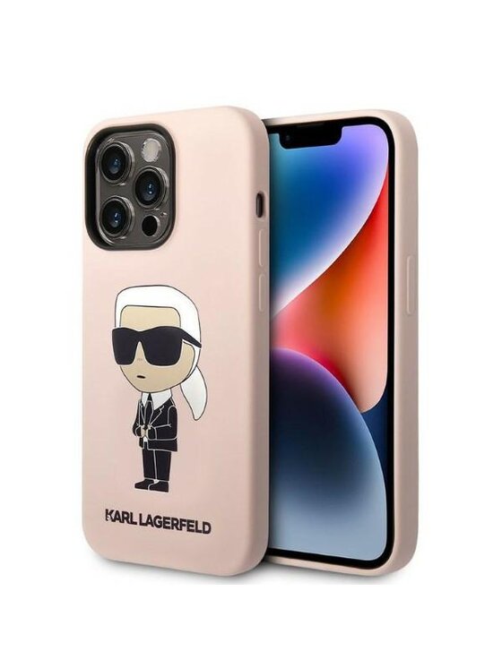 KARL LAGERFELD KARL LAGERFELD Etui na telefon iPhone 14 Pro Max Różowy