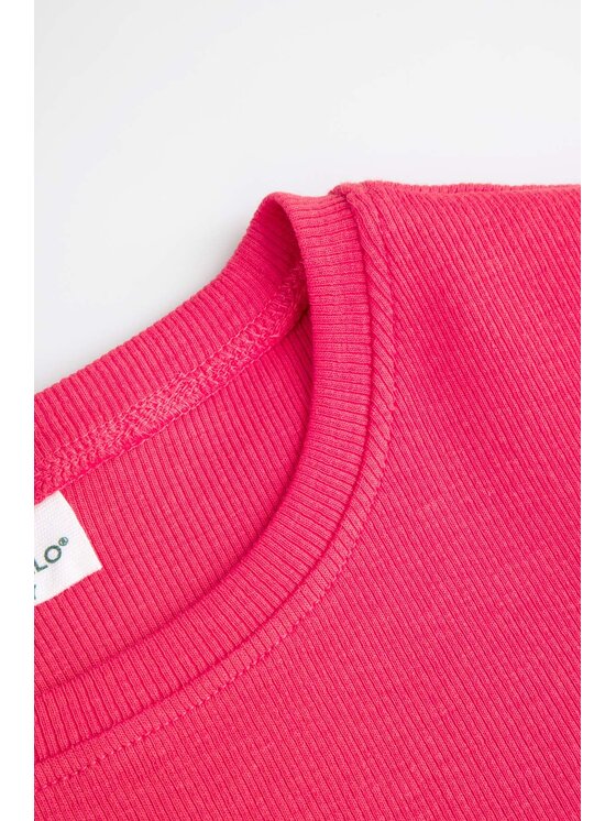 Coccodrillo Coccodrillo T-Shirt ZC6143204SGJ-029 Różowy Regular Fit