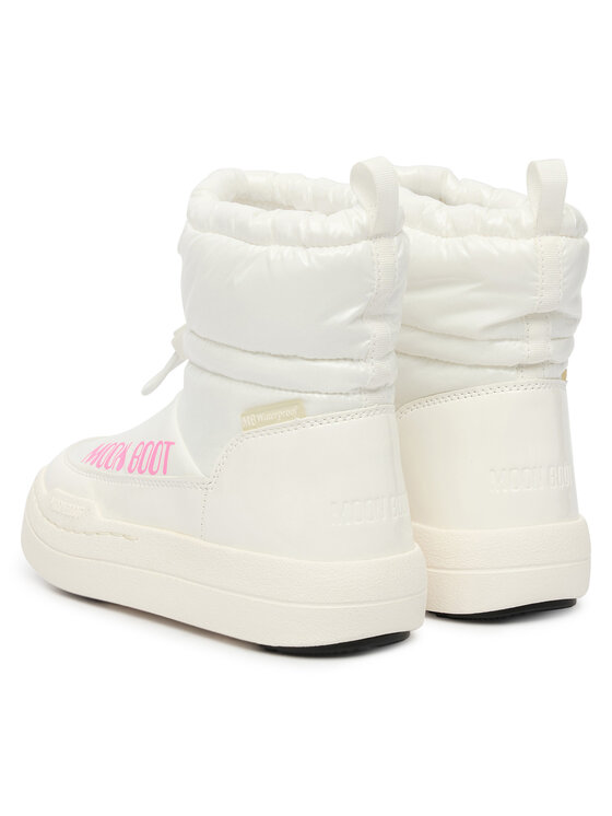 Moon Boot Moon Boot Cizme de zăpadă Mb Jr Park Tube Mid Glitter Wp 80D3440110 Alb