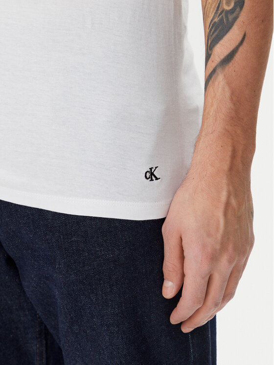 Calvin Klein Underwear Calvin Klein Underwear Komplekt kolmest t-särgist LV00NB4051 Valge Regular Fit