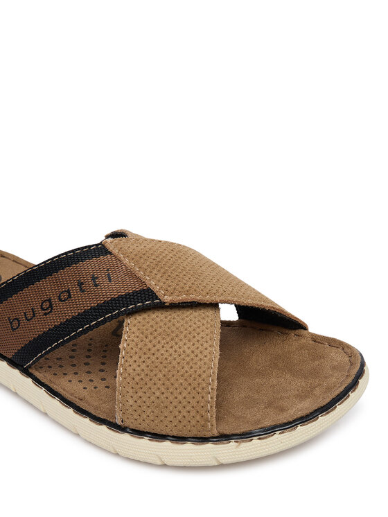 Bugatti Bugatti Pantoletten 315-A32861469 Dunkelbeige