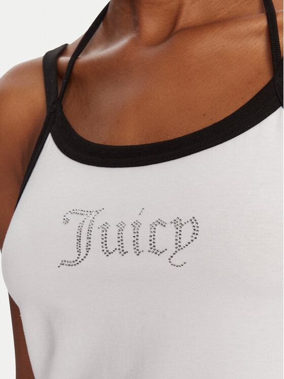 Juicy Couture Juicy Couture Top Amira JCWCT225302 Bijela Slim Fit