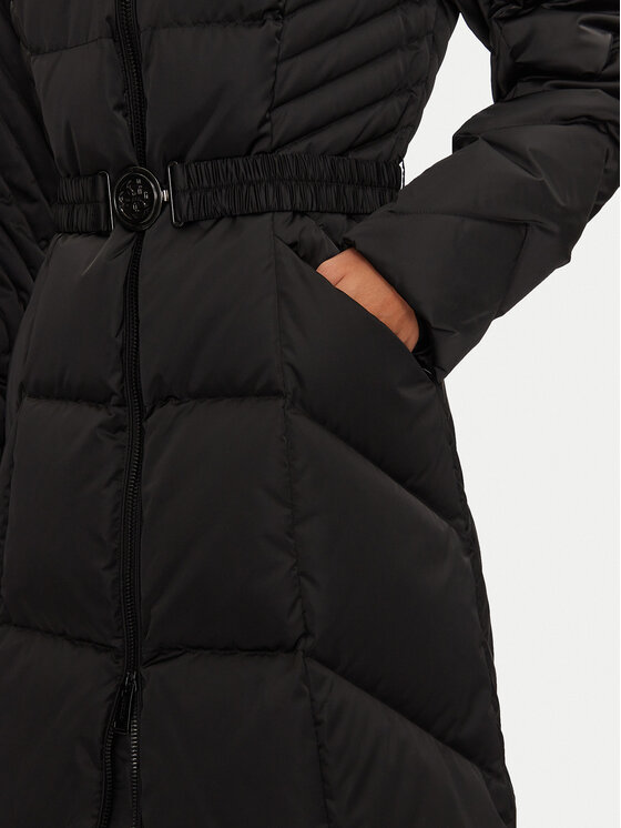Guess Guess Vatovaná bunda New Olga W4BL41 WEX52 Čierna Regular Fit