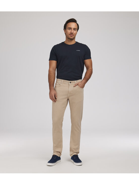 Lee Cooper Lee Cooper Jeansy JEANS M DENZEL 3249 MOJAVE DESERT Beżowy Regular Fit