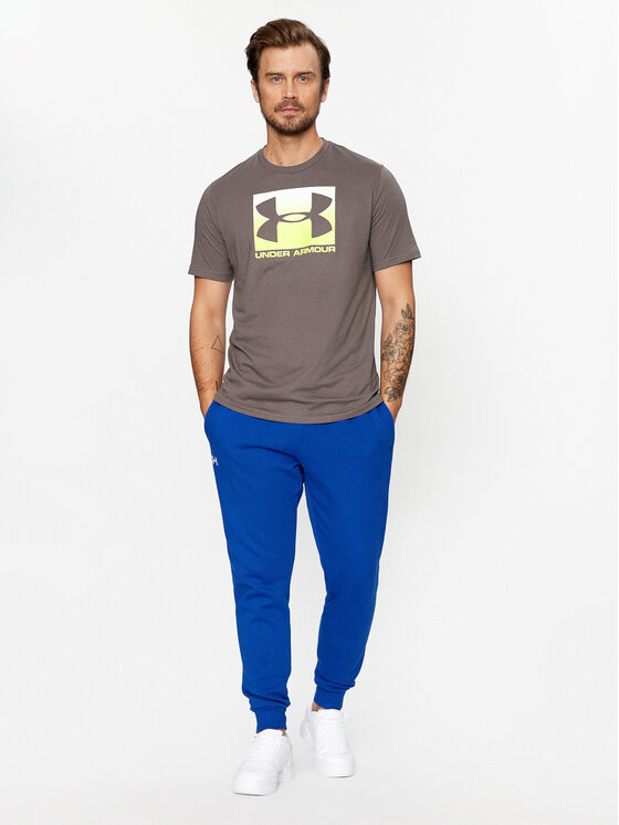 Under Armour Under Armour Тишърт Ua Boxed Sportstyle Ss 1329581 Сив Loose Fit