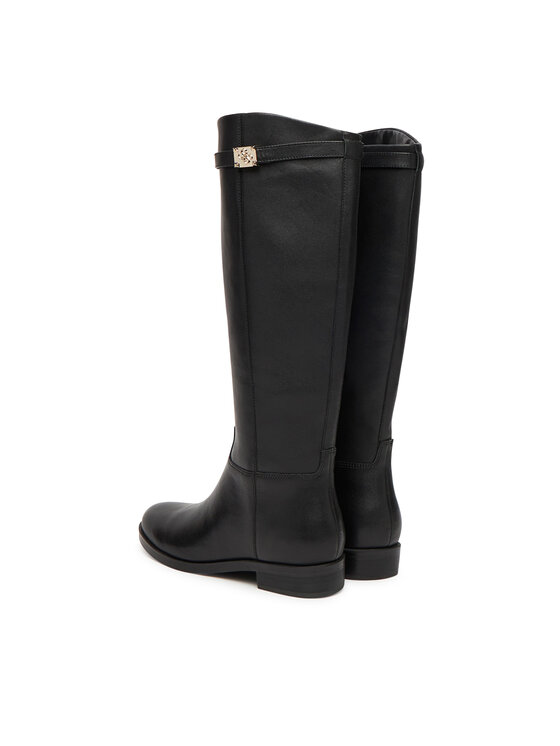 Guess Guess Zābaki FLFZOR LEA11 Melns