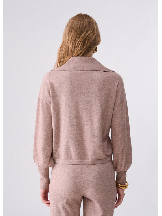 Liu Jo Liu Jo Bluza TF6044MA25S02511 Beżowy Regular Fit