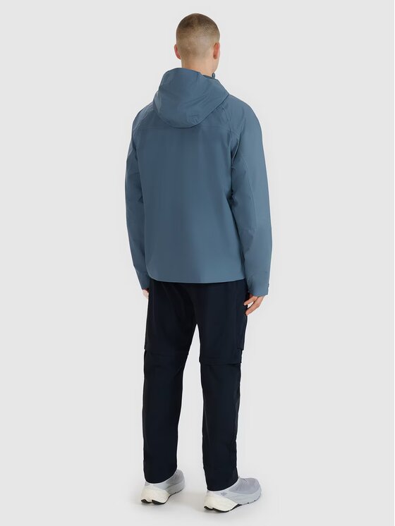 4F 4F Kurtka outdoor 4FWSS25TTJAM711-32S Niebieski Regular Fit