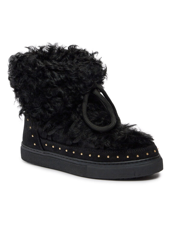 Inuikii Inuikii Schneeschuhe Long Curly 75202-051 Schwarz