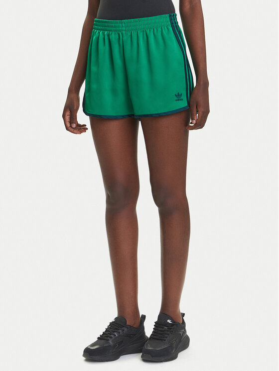 adidas adidas Pantaloni scurți sport adicolor 3-Stripes Sprinter JZ3512 Verde Loose Fit