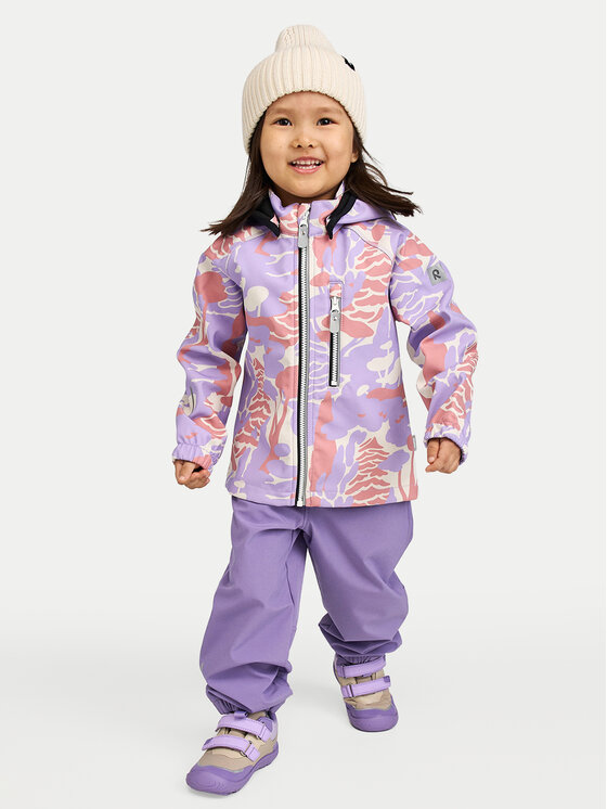 Reima Reima Softshellová bunda Vantti 5100009D Fialová Regular Fit