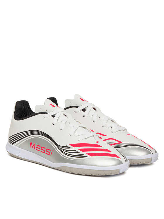 adidas adidas Ghete pentru fotbal F50 Messi Club JP7452 Alb
